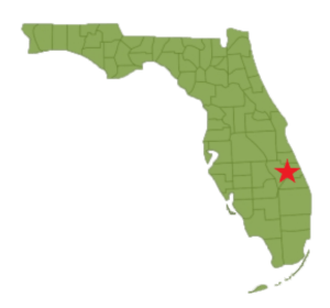 Location on Map of Florida
